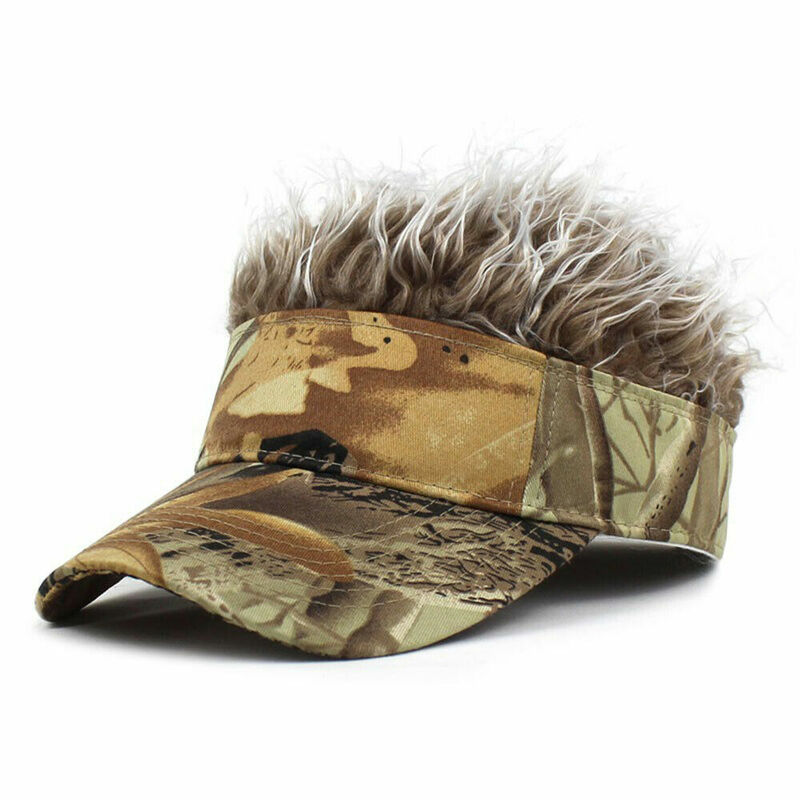 Зимняя теплая шапка с париком, сохраняющие Тепло Плюшевые бейсболки, забавные облегающие шапки с искусственными волосами для мужчин и женщин, головные уборы, козырьки, кепка с шипами
