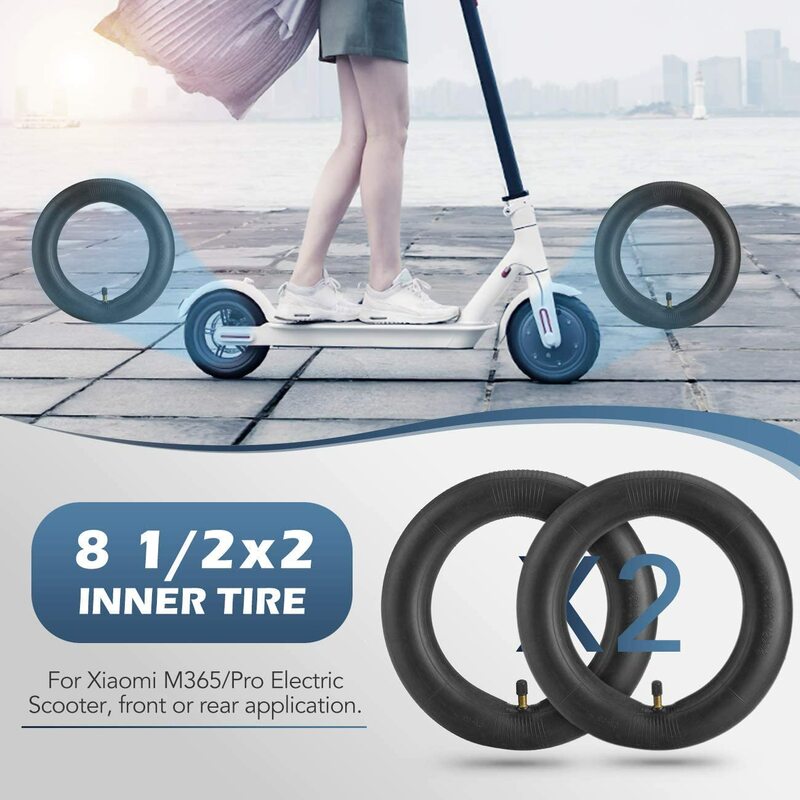 Neumático de repuesto para patinete eléctrico Xiaomi M365 Pro 8 1/2x2, tubo interior grueso de goma de 8,5"