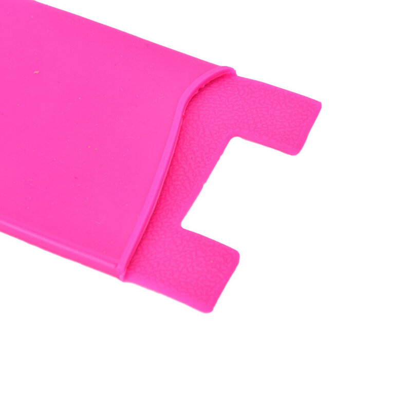 Moda pegatina adhesiva cubierta trasera tarjetero funda para teléfono celular colorido tarjetero 1 Uds