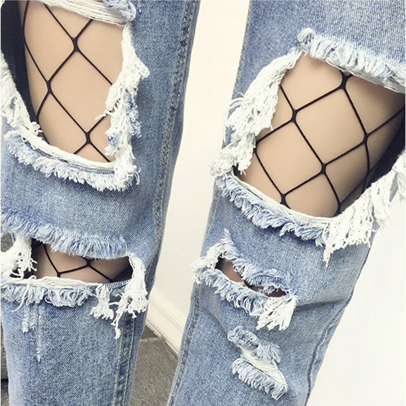 Sexy Fishnet Pantyhose Women Mesh Tights Hollow Out Women Fish Net Stockings Club Party Hosiery Female Sexy Colorful Lingerie