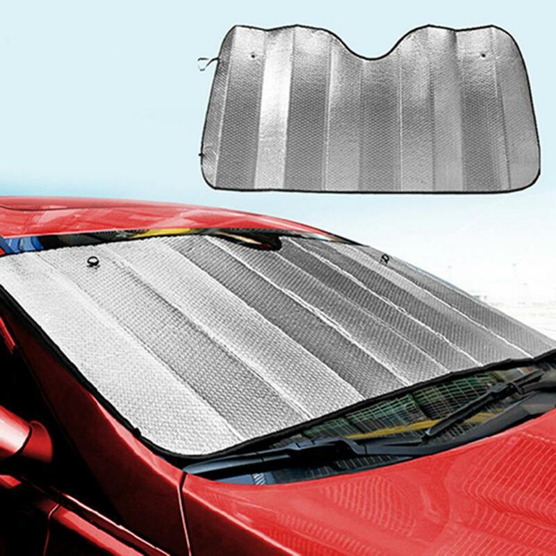 Cortina de proteção UV do carro, Pára-brisas dianteiro, Film Windshield Visor, Capa Sun Shade