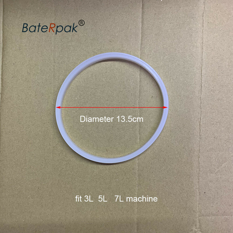 BateRpak-embutidor de salchichas, anillo de silicona de 135mm de diámetro, apto para relleno de 3/5/7L, precio de 2 piezas