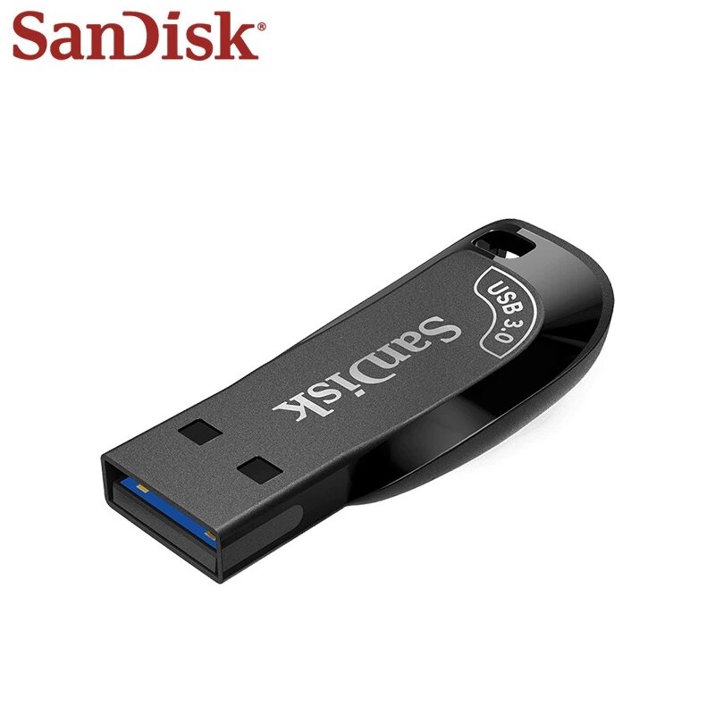 SanDisk-Mini USB Flash Drive, Memory Stick, U disco Pendrive, 100% original, CZ410, 32GB, 64GB, 128GB, 256GB, 100 Mbps