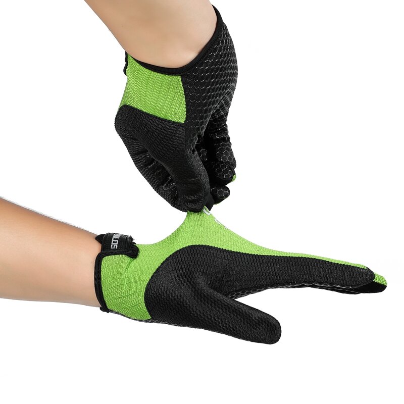 Cynewz – gants de cyclisme pour hommes et femmes, avec écran tactile antidérapant, Protection solaire, en tissu maillé
