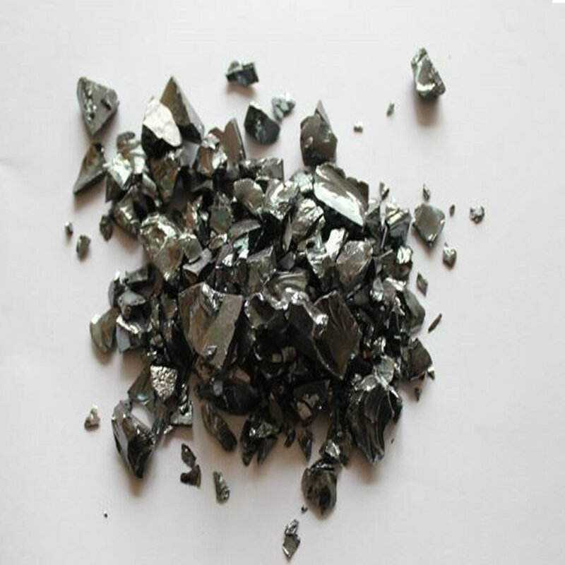 50 г (1,75 унций) 99.999% чистый Селена металла с украшением в виде кристаллов