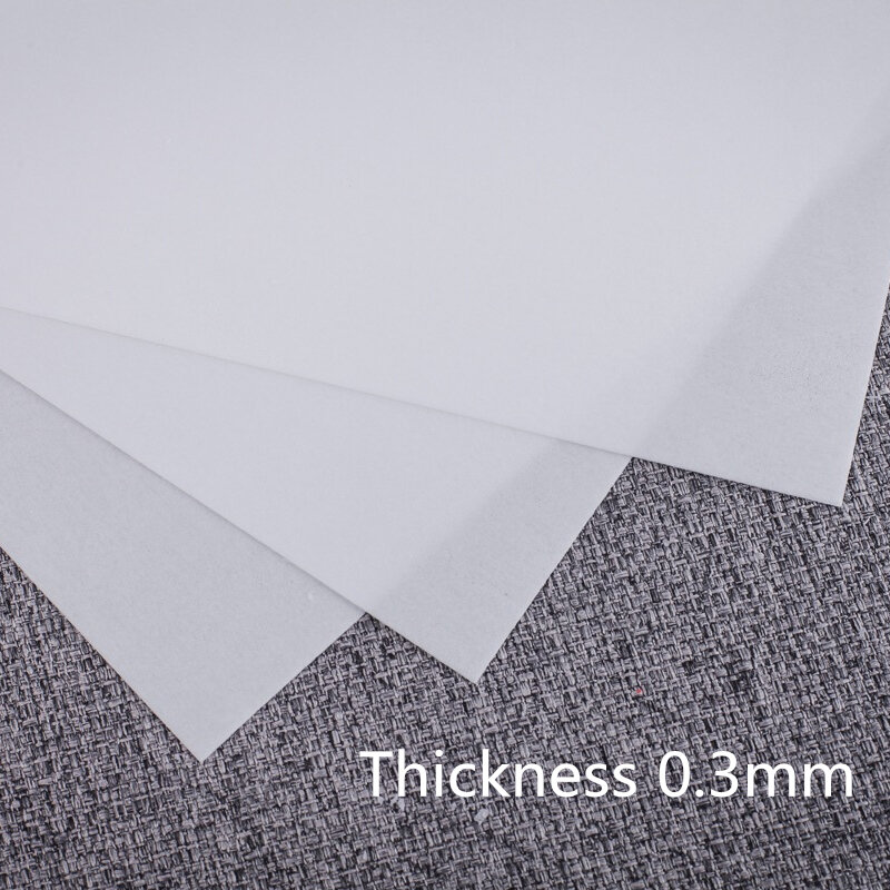 Weiß A4 Essbaren Wafer Papier 0.3/0,65 mmThickness Rechteck Reis Papier Essbare Blätter Backen Liefert Werkzeuge für Kuchen Dekorationen