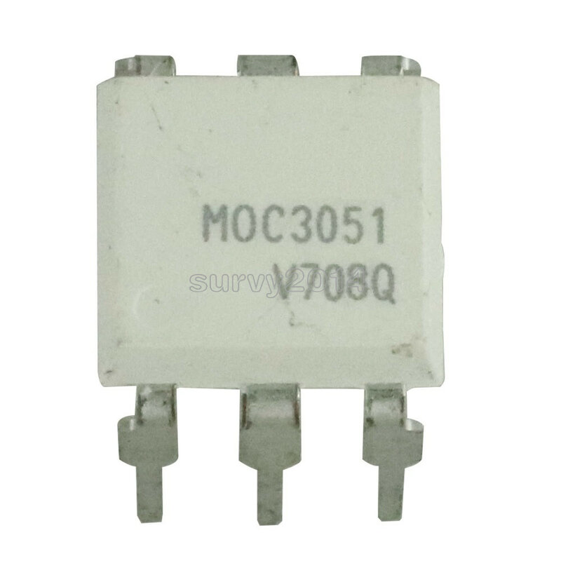 10 piezas IC MOC3051 optoacoplador triac-out 6-DIP nuevo