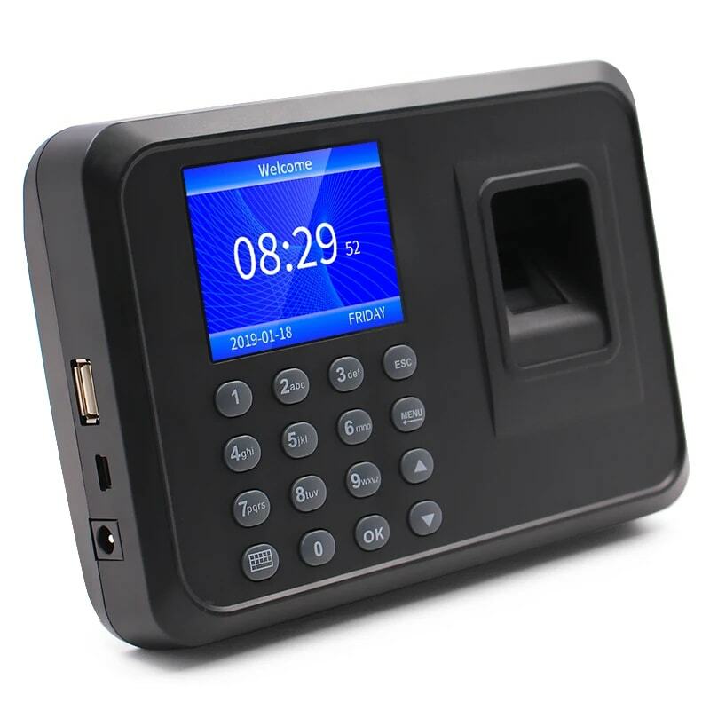 Hot Koop Donnwe F01Mini Usb Biometrische Vingerafdruk Time Recorder Klok Met Gratis Software
