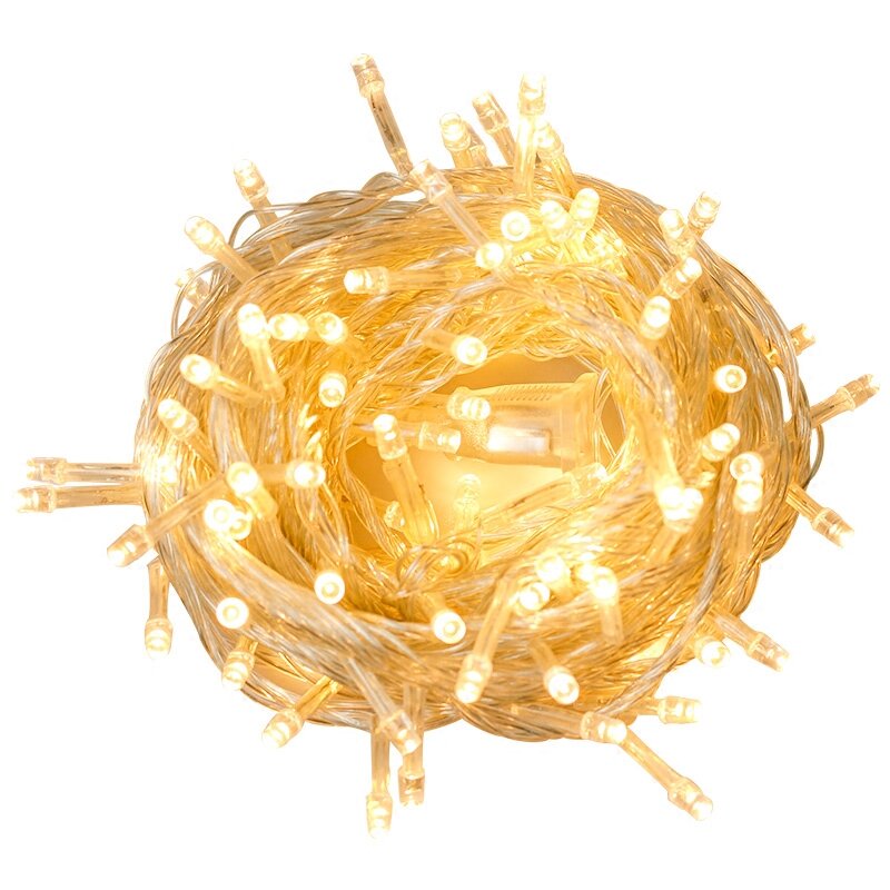 Guirlandes lumineuses LED de noël, 100M 50M 30M 20M 10M, pour décoration, mariage