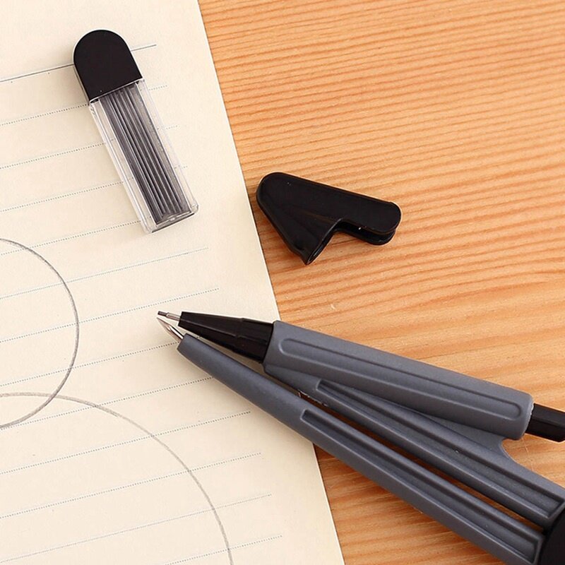 8Pcs/set Protractor Drawing Ruler Eraser Compasses Set Math Eraser Ruler For Student Stationery School Supplies