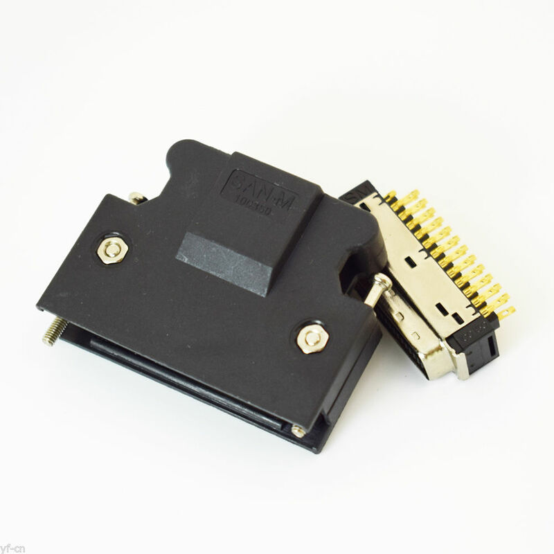 1 jeu de connecteurs 50 broches de remplacement pour servomoteur SCSI MDR 3M