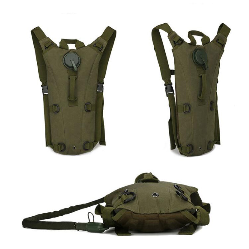 Спортивный рюкзак с гидратором, армейская тактическая сумка для воды с 3 л вкладышами, для езды на велосипеде, скалолазания, кемпинга, выживания