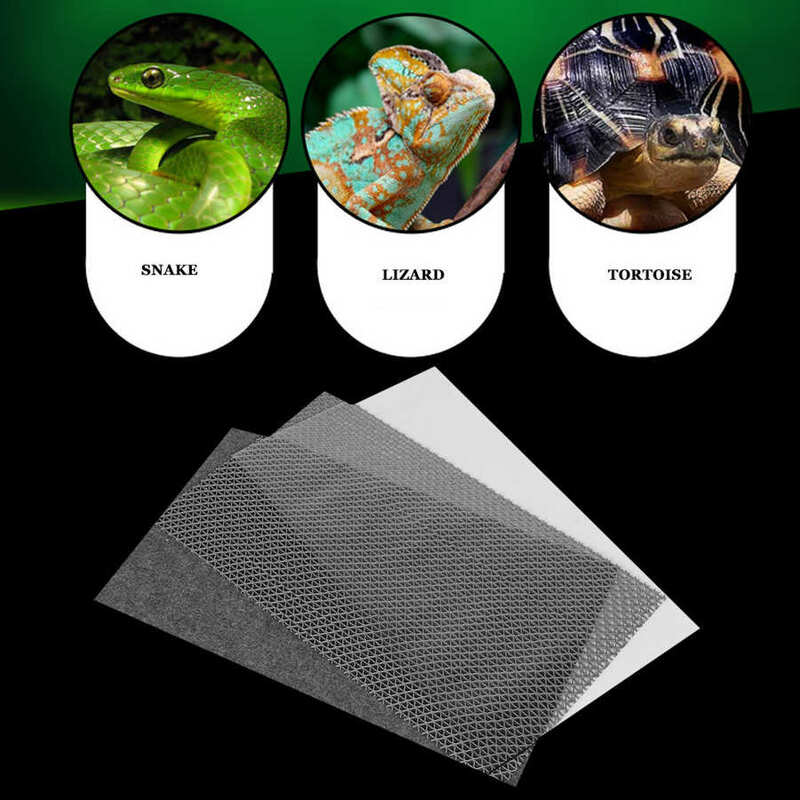 Tapete para animais de estimação 3 em 1, tapete hidratante multifuncional com 4 clipes para répteis, tartarugas de lagarto, esteira para animais de estimação