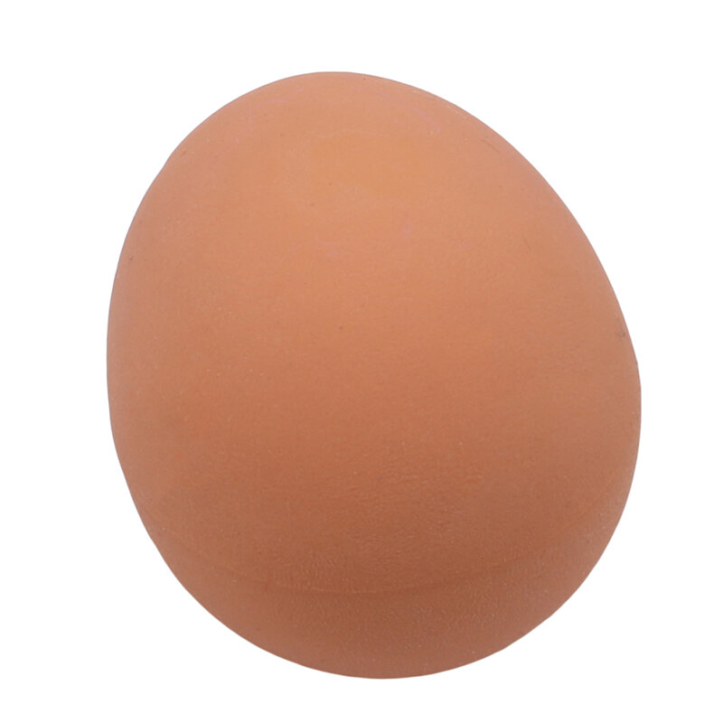 大人の卵用のリアルなフェイクラバーバウンスボール,戦闘と鶏のネスティング用の弾力性のある卵,ペットのおもちゃ,1ユニット