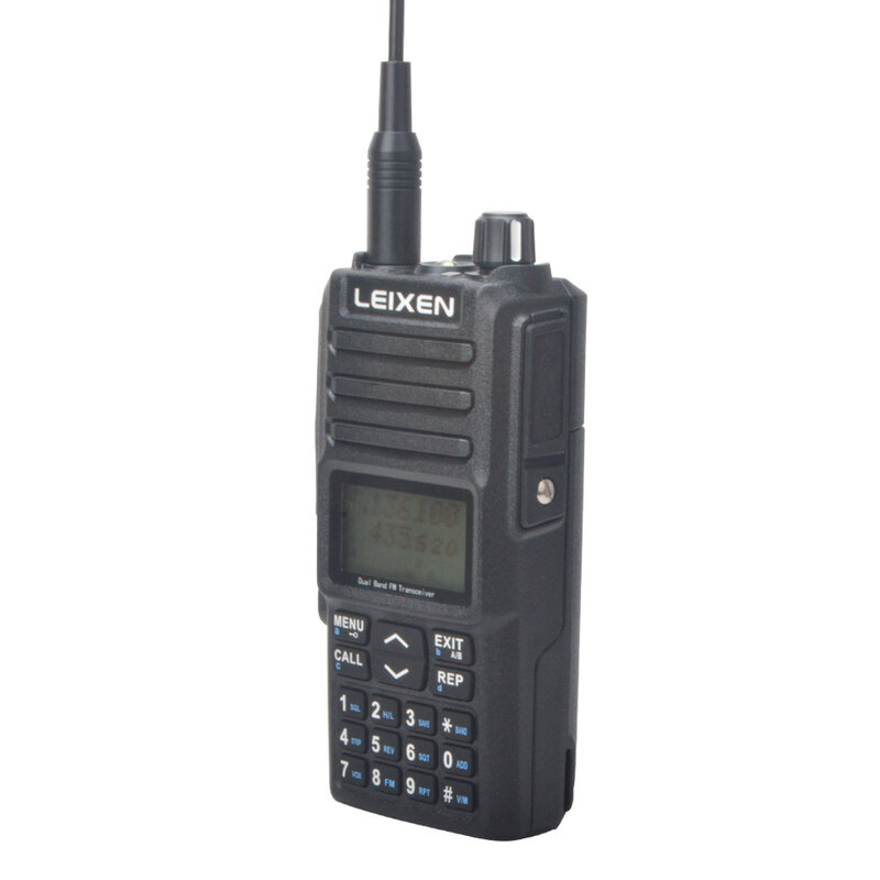 LEIXEN UV-25D 20W Echt 10-20KM Walkie Talkie VHF 136-174MHz UHF 400-480MHz Dual Band Dual-Standby Dual Empfang VOX FM Radio