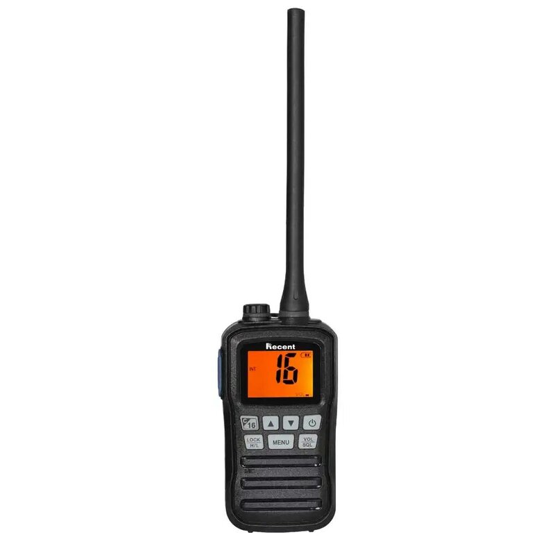 RS-25M VHF เครื่องรับส่งสัญญาณทางทะเล IP-X7กันน้ำ Handheld Walkie Talkie ลอยเรือเรือ Talk 2 Way วิทยุ