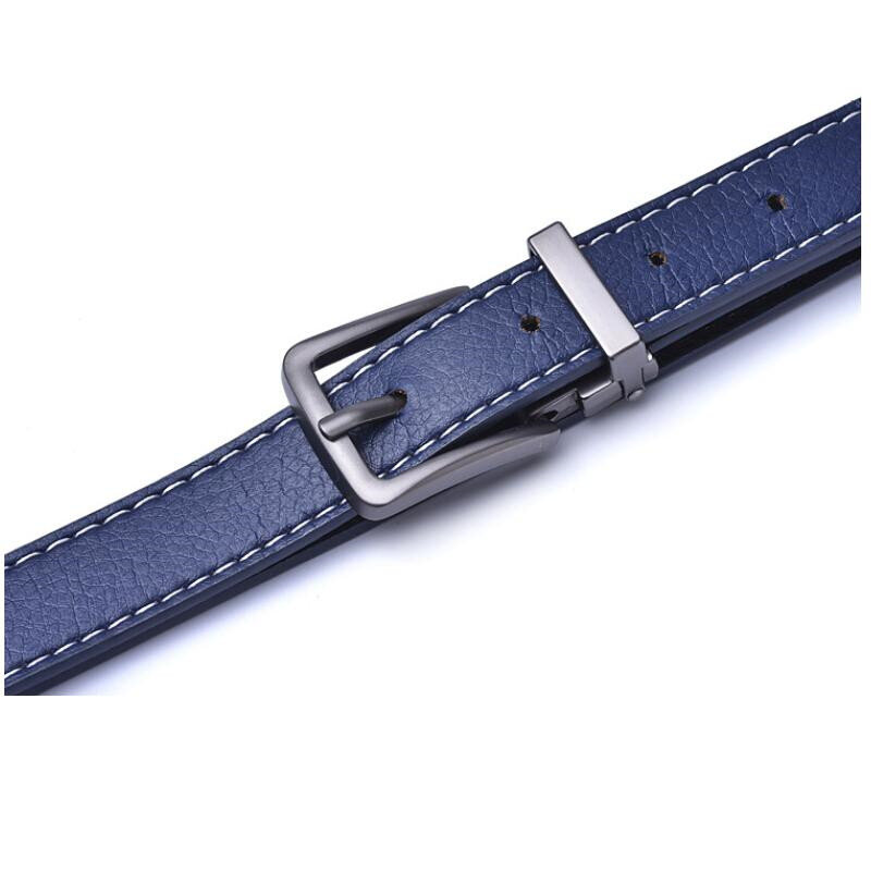 New Style Fashion Children Leather Belts Design Alloy Pin Buckle Boys Girls Kid Casual Waistband Jeans  Adjustable Men's Belt