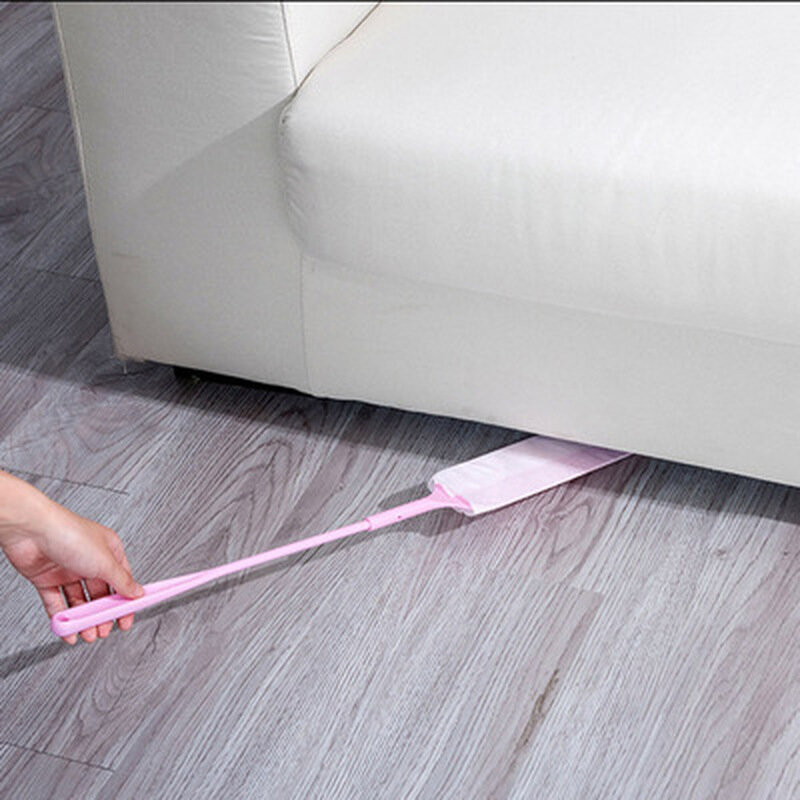 Borstel Afneembare Stofdoek Draagbare Kloof Schoonmaken Niet-geweven Stof Cleaner Huishoudelijke Meubels Onder Bed Sofa Dust Remover
