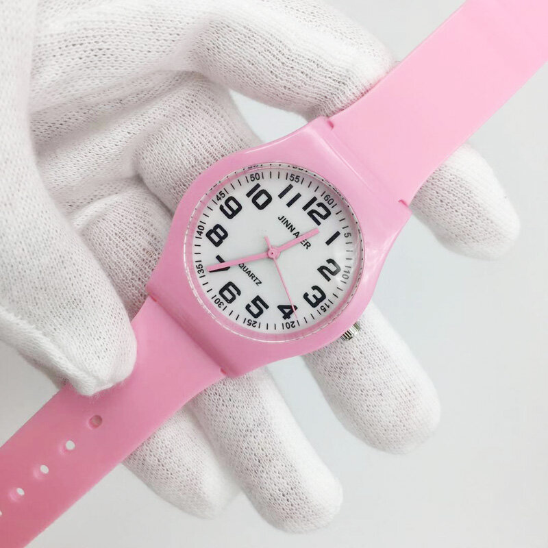 Relojes de cuarzo de marca de lujo para mujer, reloj femenino con correa de gelatina, relojes de pulsera para chica, regalos