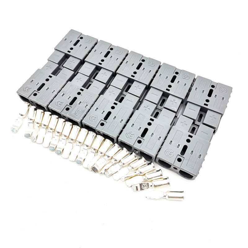 Kit de connecteurs rapides pour batterie, 10 pièces/lot, bouchon, déconnecter, treuil, remorque, 50A 6AWG