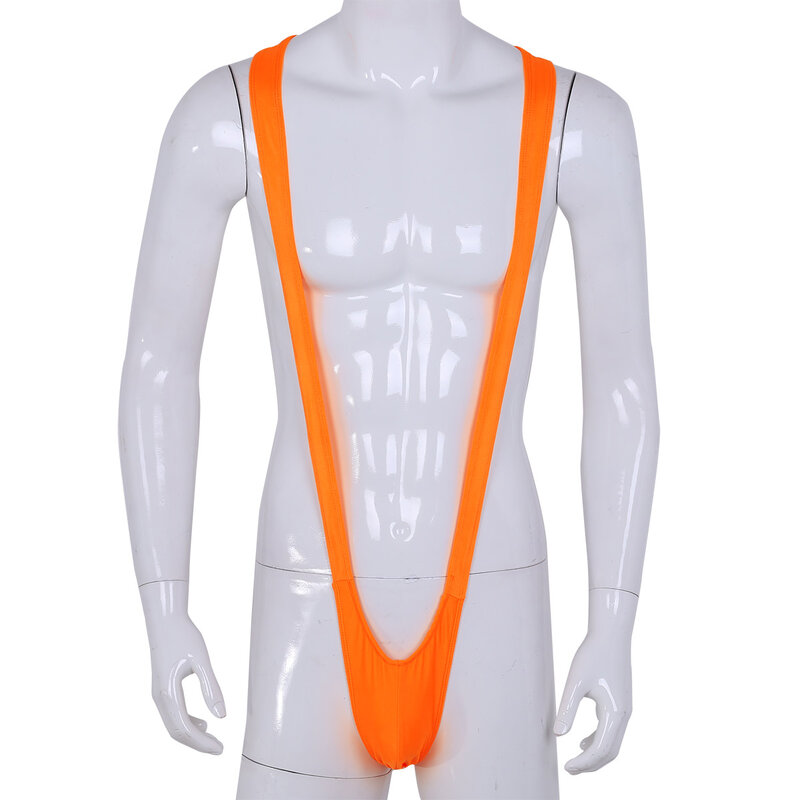 Men's Manikini Swimsuit G-string Thong String Body Swimming Trunks Bikini Men Body Jumpsuit Party Costume