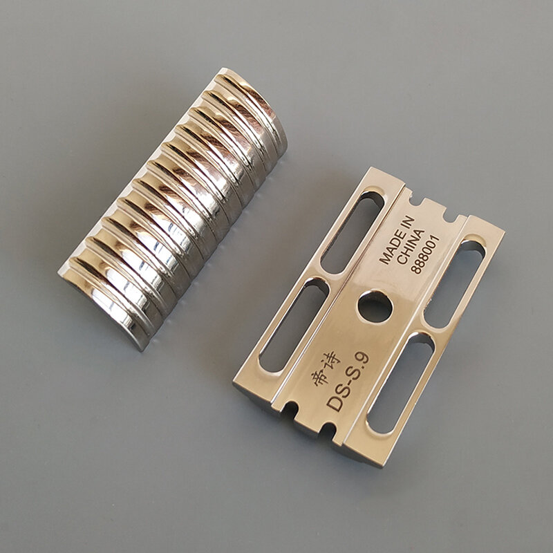 Dscosmetic S9 316L Безопасная бритва из нержавеющей стали с двойным краем