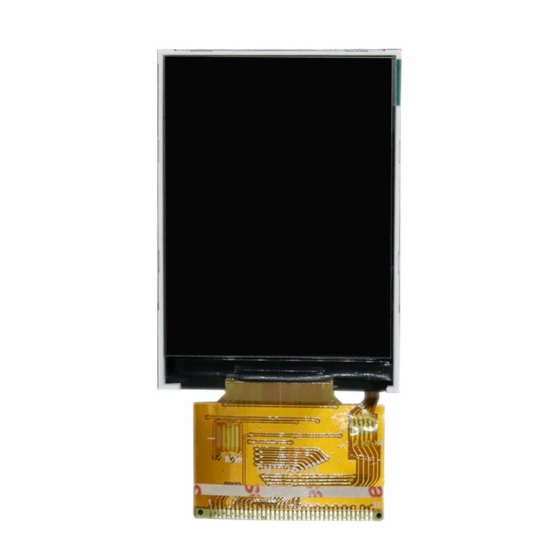Display HD colorido, ILI9341V Driver IC, 37Pin, 0,8mm, Welding 4-Line SPI Port, sem toque, 2.4 "TFT LCD Módulo de tela, 24x320