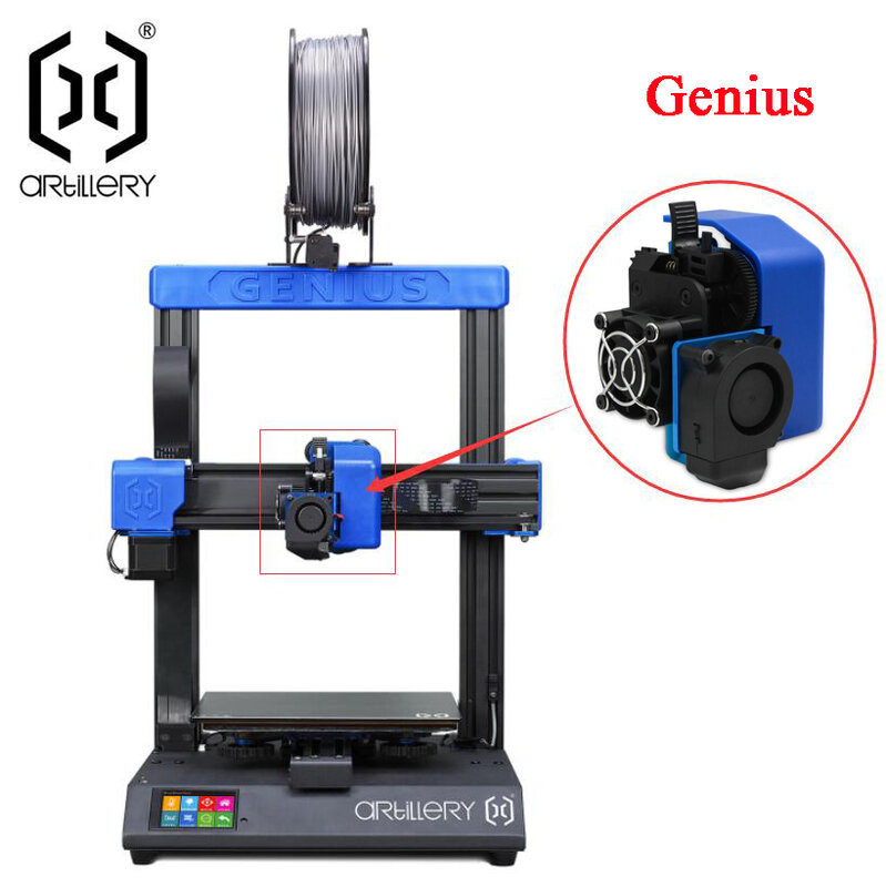 3D Printer Extruder isSilent And Easy To Install. Suitable for ArtillerySidewinder X1 and Genius and Horn