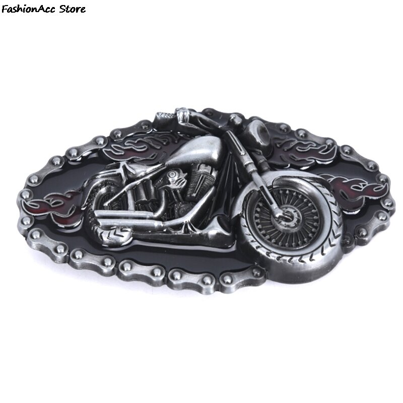 Motorcycle Modelling Cowboy Alloy Belt Buckle Cowboy And Cowgirl Metal Tool Western Buckles