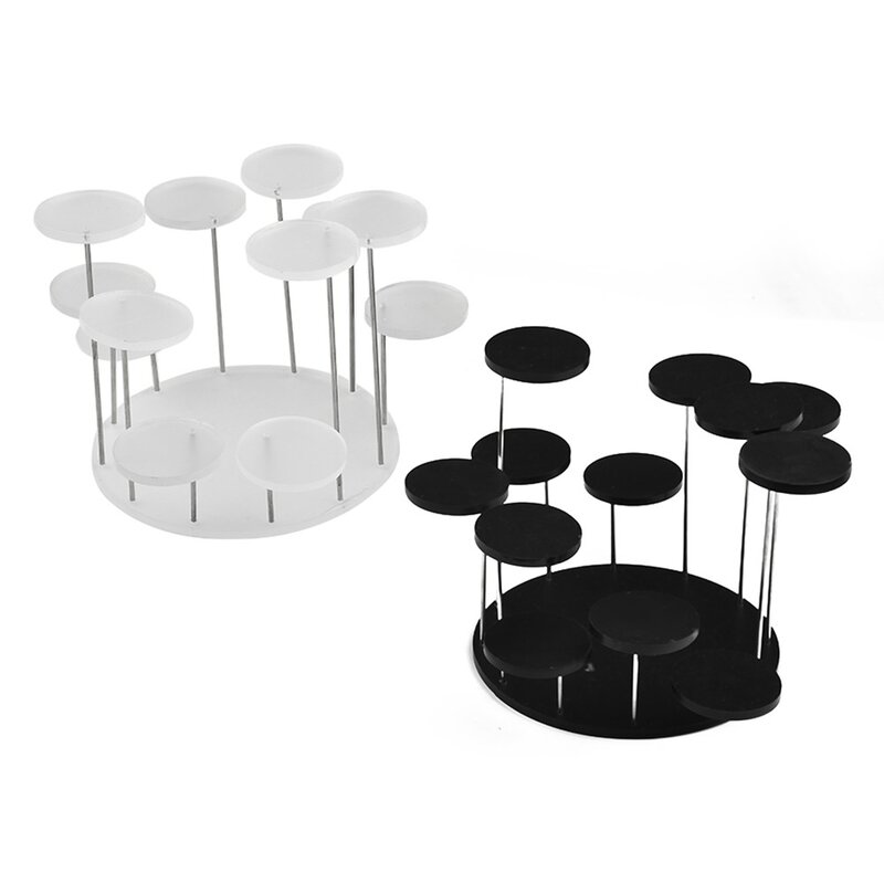 Multi-Layer Cupcake Stand Acrylic Display Stand For Jewelry Cake Dessert Rack Party Wedding Cake Stand Baby Shower Decor Holder