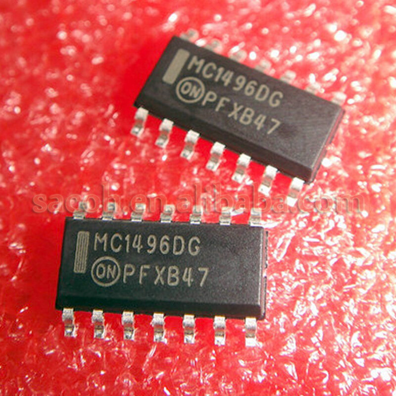 Modulateurs équilibrés d'origine, MC1496DG, MC1496DR, MC1496D ou MC1496BDG, SOP-14, 10 pièces/lot