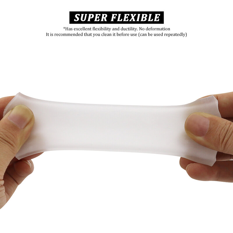 EXVOID Enlargement Penis Extender Enlarger Delay Ejaculation Penis Sleeve Vagina Stimulate Sex Toys For Men Silicone Reusable