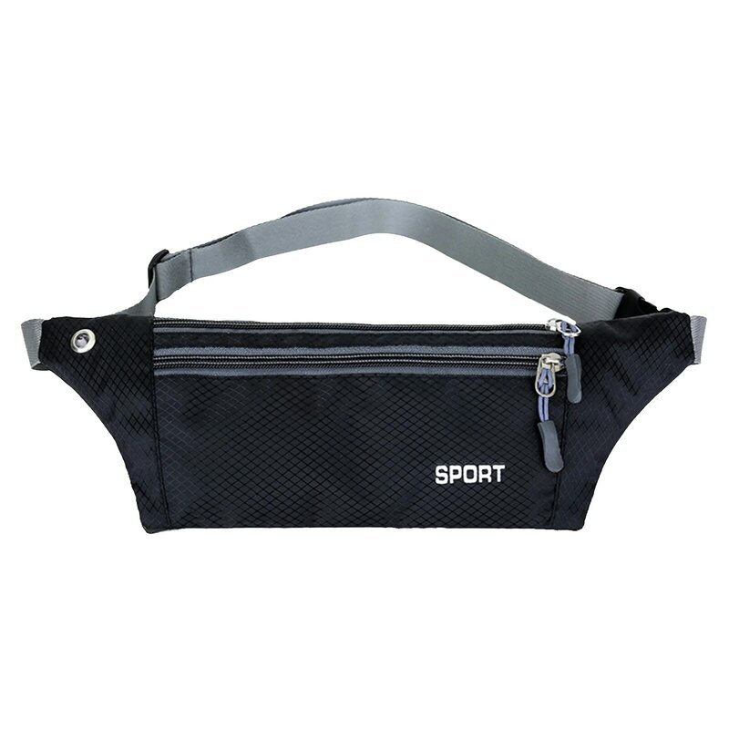 جيوب رياضية رقيقة جدا مقاوم للماء Sweatproof اللياقة البدنية حقيبة ساع قابل للتعديل للرجال النساء في الهواء الطلق تشغيل الصالة الرياضية التدريب