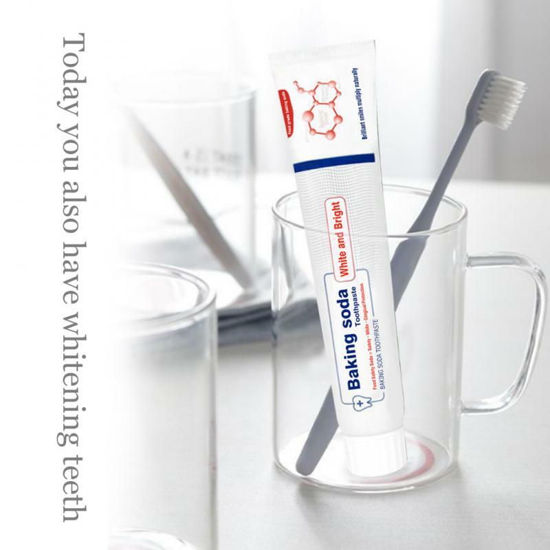 1Pcs Backen Soda Zahnpasta Zähne Bleaching Entfernung Zahn flecken Mundhygiene Zahnpflege Tiefe Reinigung Zahnpasta Zahn Fixierung