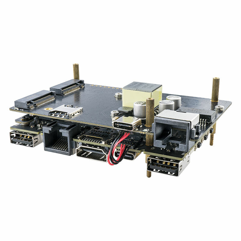 Khadas VIM3L SBC: Amlogic S905D3-N0N Soc с 1,2 высокой производительностью NPU | 2 ГБ + 16 ГБ, одноступенчатая плата для разработчика компьютера