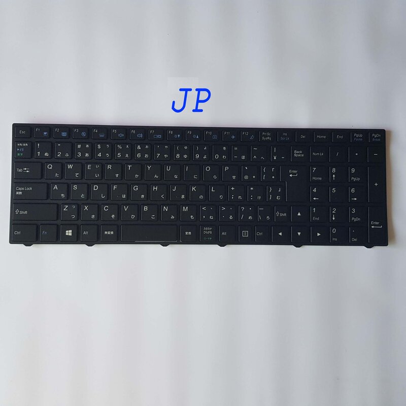 GR niemiecki JP japoński podświetlana klawiatura dla CLEVO N250 N350DW N550RN N650DU N751BU N750WG N750WU CVM15F20J0J4308 CVM15F26D0J4308