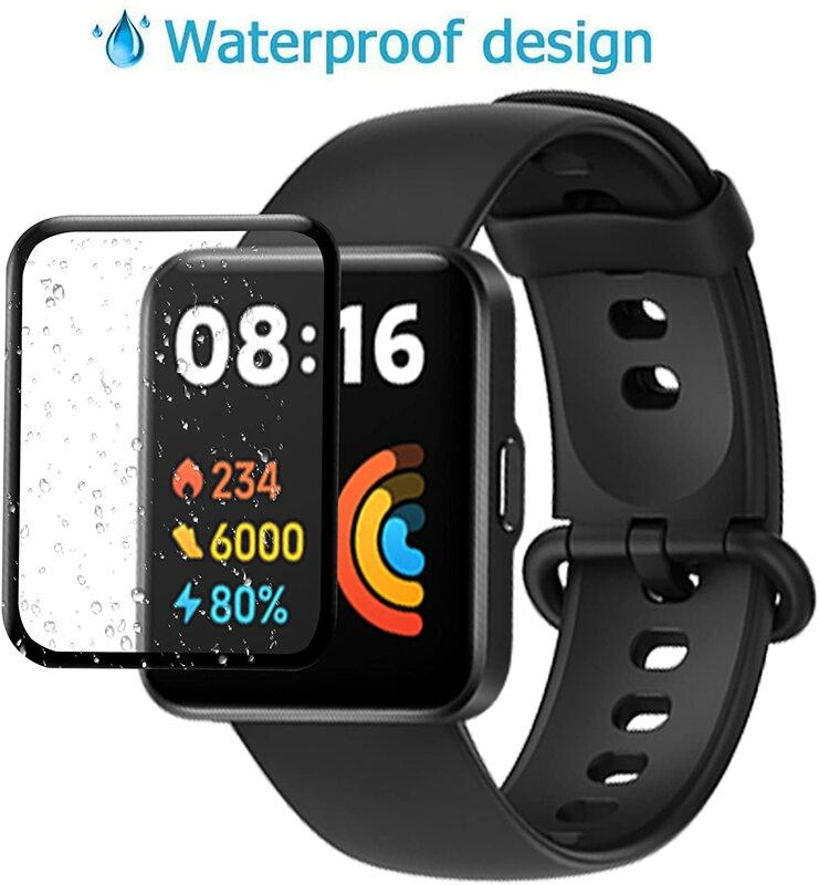 3D Curved Edge Protective film For Xiaomi Redmi watch 2 lite Full Screen Protector Shell For Redmi watch 2 lite Screen Protector