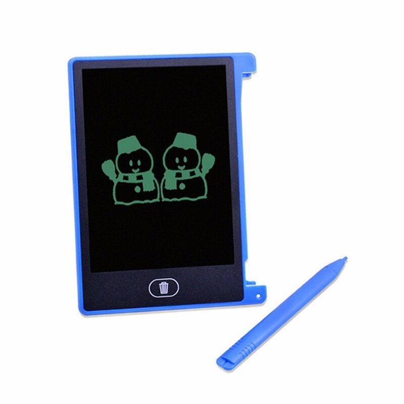 4.4 polegada tela lcd elétrica almofada de escrita digital crianças desenho almofada placa de escrita portátil casa placa elétrica