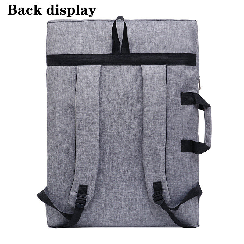 4k tudent ad alta capacità borsa da disegno per esterno borsa da disegno borsa da disegno in tessuto Oxford con una spalla borsa da disegno