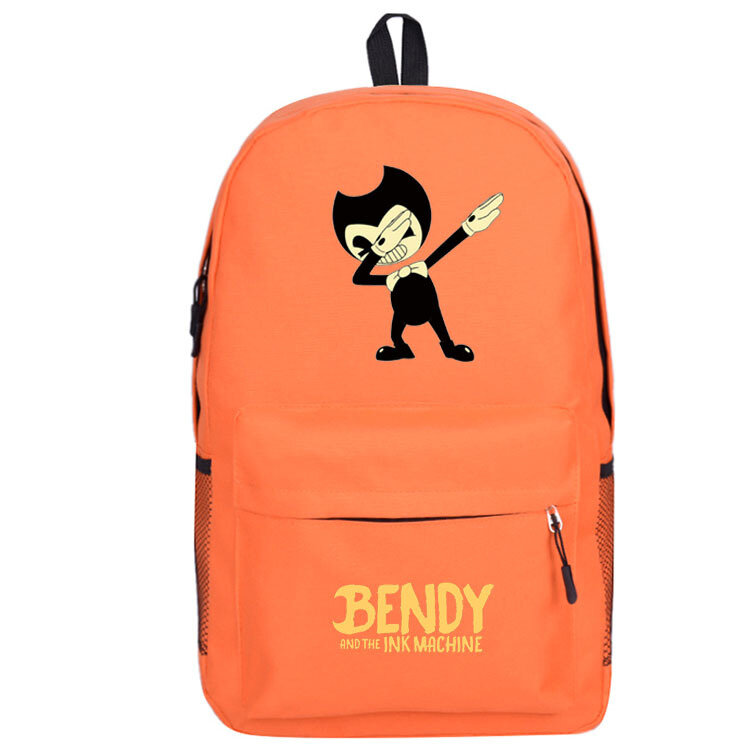 Fashion Children bendy and the ink machine schoolbags for teenage women Teens Boys Girls Children backpack