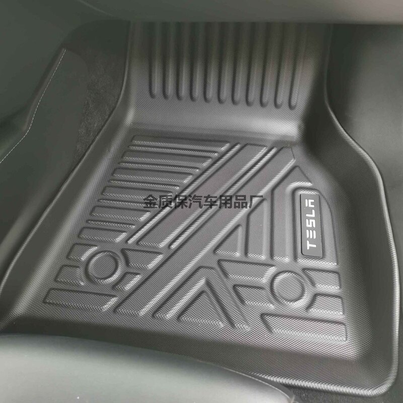 Коврик для автомобиля RHD Tesla Model S, водонепроницаемый напольный мат из ТПЭ, подходит для Tesla MODEL S