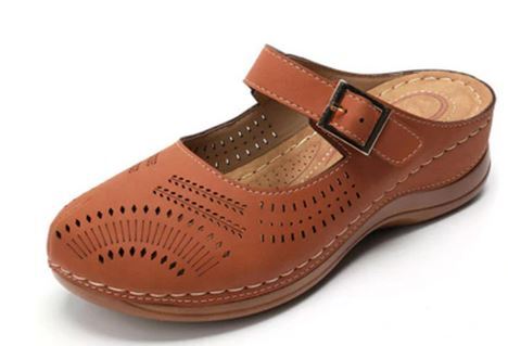 YEELOCA-sandales pour femmes, chaussures d'été grande taille 46, chaussures d'été ajourées et rondes, VC064, 2020