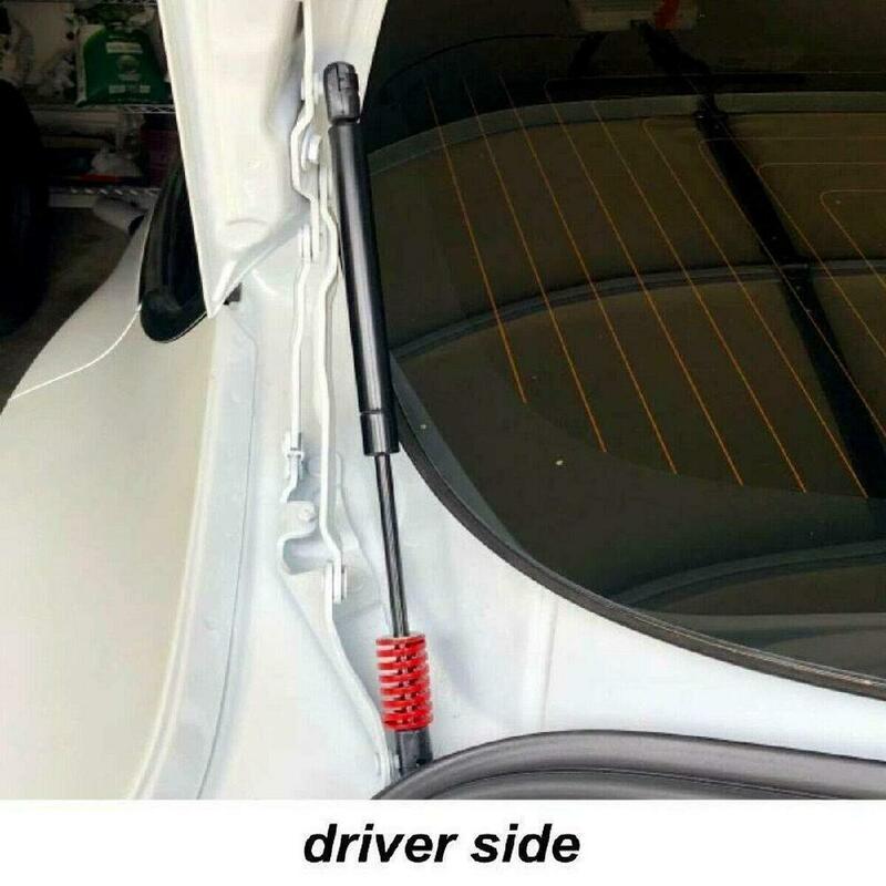 1pair Car Automatic Trunk Opening Lift Supports Pneumatic Rear Trunk Spring Washer Fit for Tesla Model 3 acessórios para carro