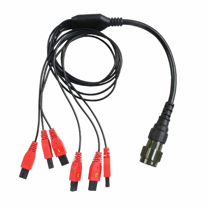 Cable de señal de pulso CNC602A, limpiador y probador de inyector de CNC-602A, cable principal