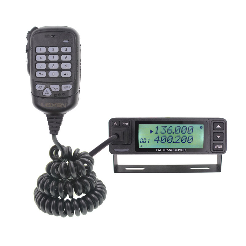 LEIXEN VV-998S VV-998 Mini 25W dwuzakresowy VHF UHF 144/430MHz mobilny radiotelefon amatorski Ham Radio samochodowe