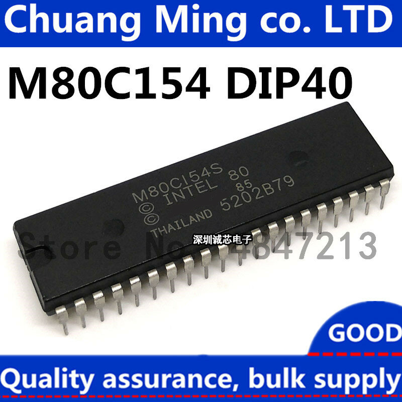 MSM80C154 IC DIP-40, 10 pièces/lot, livraison gratuite, M80C154-1, en stock!