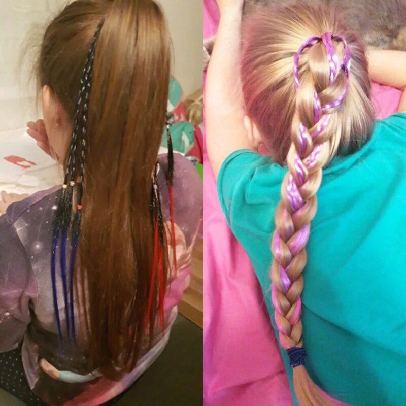 2 pz/pacco nuove ragazze bambini Twist treccia corda semplice elastico accessori per capelli parrucca per bambini corda Braider strumenti testa usura