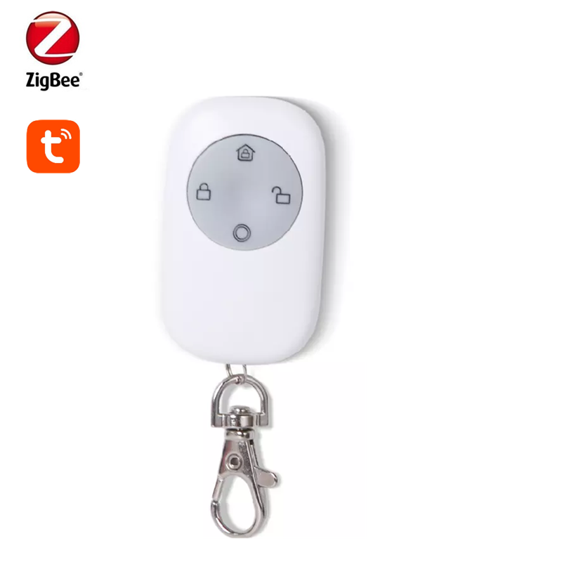 Télécommande Zigbee 3.0 avec bouton SOS d'urgence, activation et désactivation, compatible avec Moes, passerelle Zigbee et assistant domestique, 4 touches, Tuya