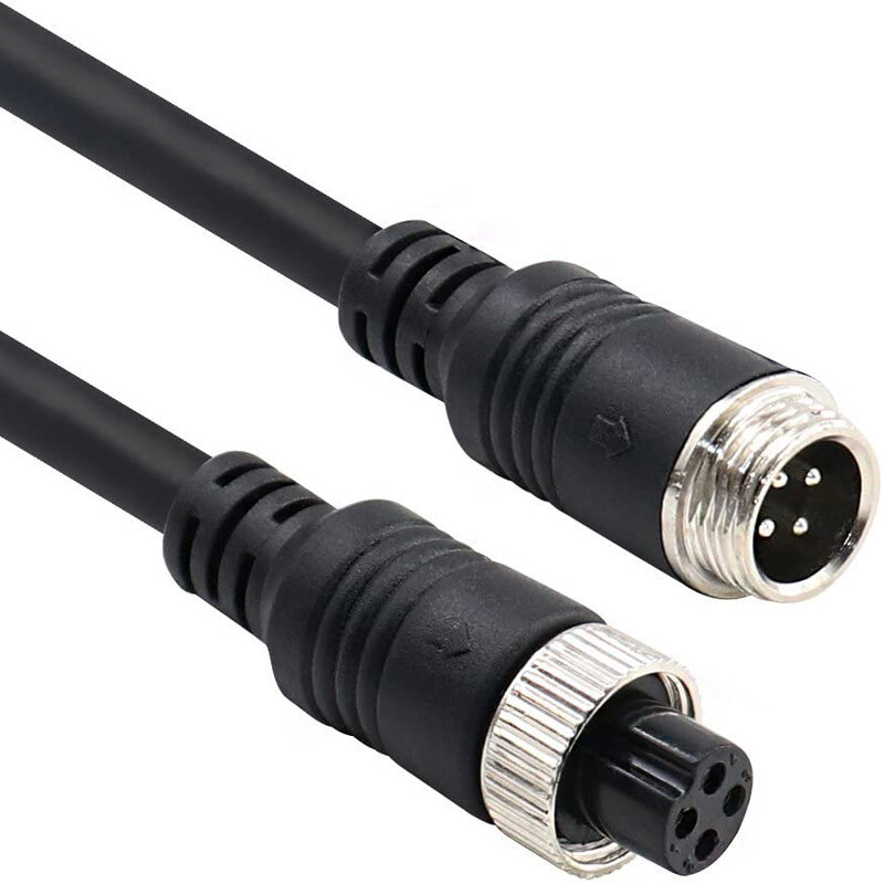 4-poliges Verlängerung kabel 5m/10m Auto-Luftfahrt kabel Backup-Kamera Video-Stromkabel für CCTV-System LKW-Bus Fahrzeug-Monitor kabel