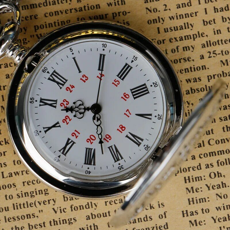 Relojes de bolsillo de cuarzo Vintage grabados para mi marido, reloj de bolsillo de cadena FOB con letras, los mejores regalos para marido